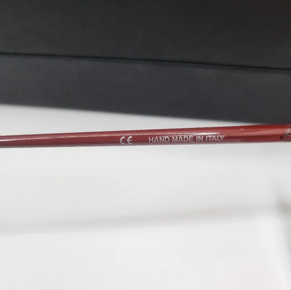 New RetroSuperFuture Red Tint Lens/Frame Women Butterfly Cateye Sunglasses Italy - Picture 4 of 7